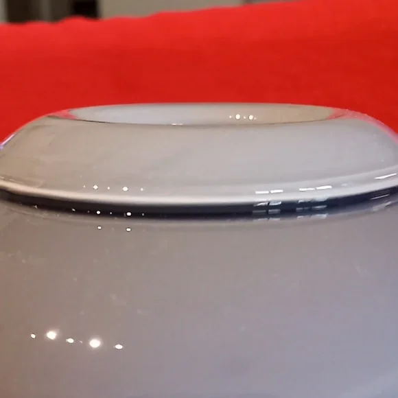 Vintage LARRY LASLO For MIKASA. Ombre Purple Glass Vase. Flawless Condition. - Picture 6 of 15